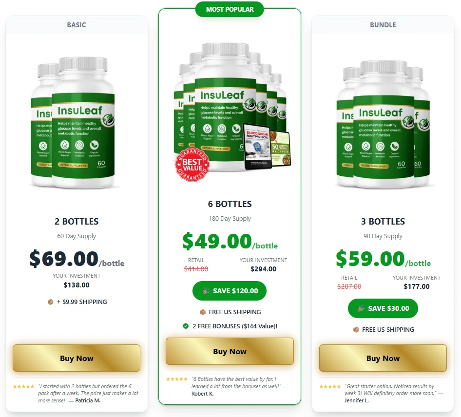 InsuLeaf Official Website USA